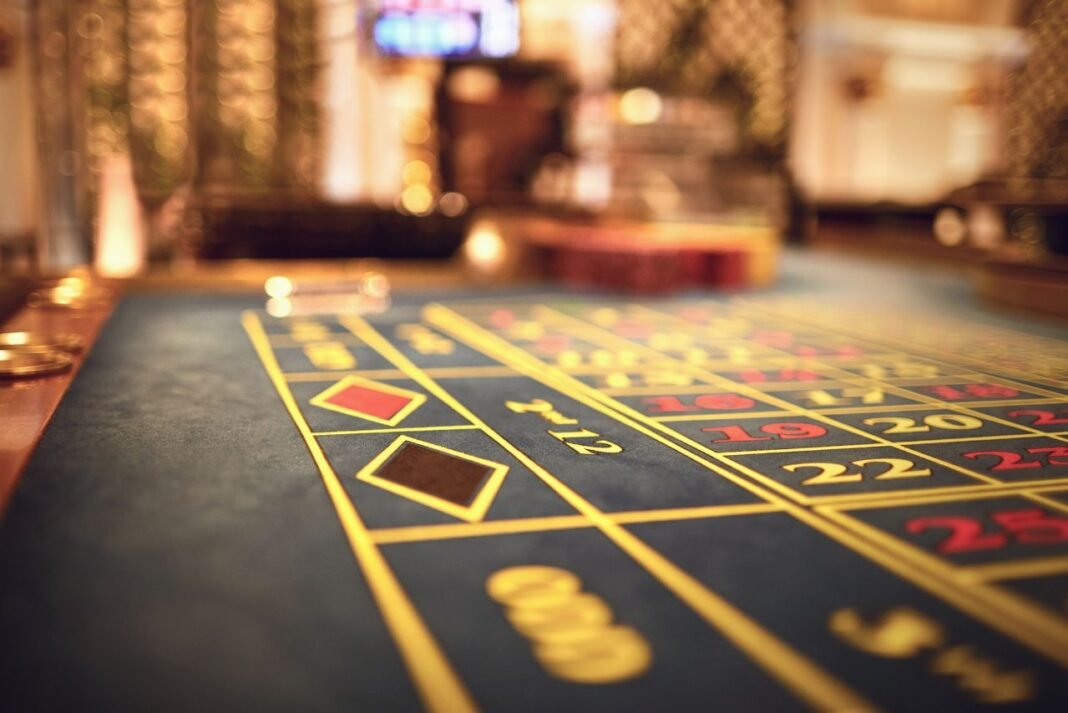 카지노 룰렛 테이블 이미지 사진